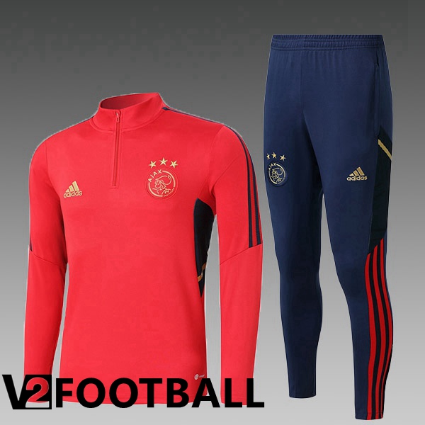 AFC Ajax Kids Training Tracksuit Red 2022/2023