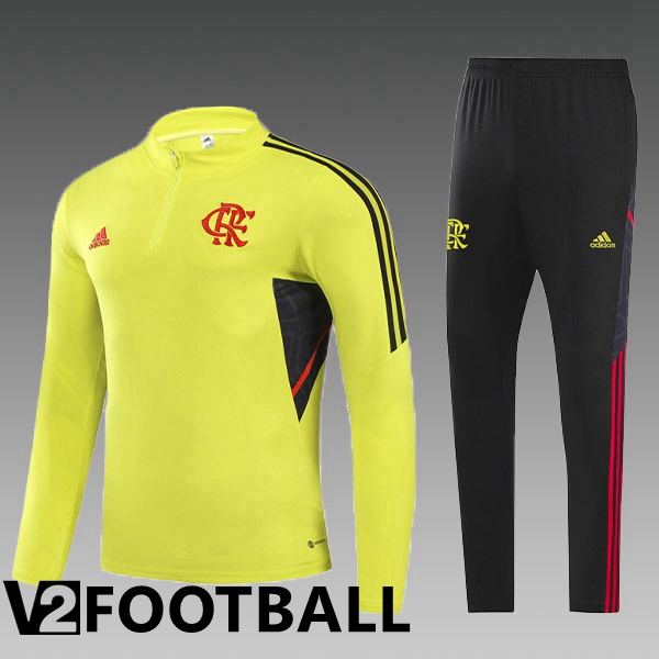 Flamengo Kids Training Tracksuit Yellow 2022/2023