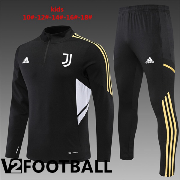 Juventus Kids Training Tracksuit Black 2022/2023