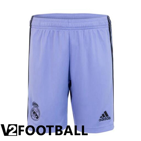 Real Madrid Soccer Shorts Away Purple 2022/2023