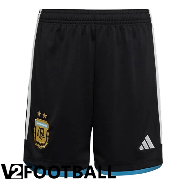 Argentina Soccer Shorts Home Blue White 2022/2023