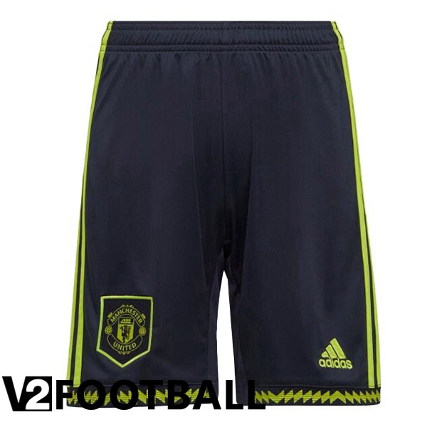 Manchester United Soccer Shorts Third Green 2022/2023