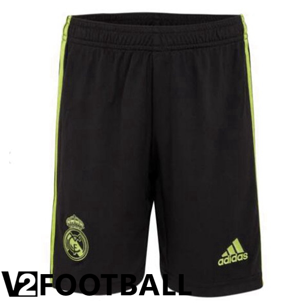 Real Madrid Soccer Shorts Third Black 2022/2023