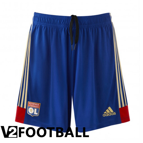 Olympique Lyon Soccer Shorts Fourth Blue 2022/2023