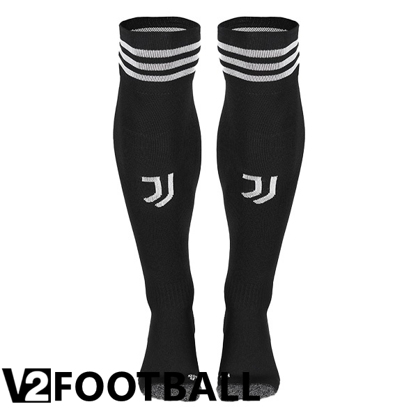 Juventus Soccer Socks Away Black 2022/2023