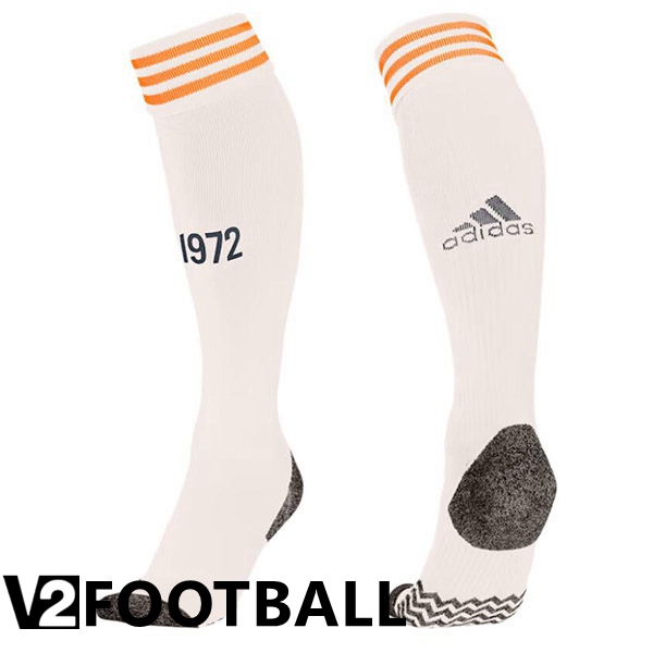 Bayern Munich Soccer Socks 50th anniversary White 2022/2023