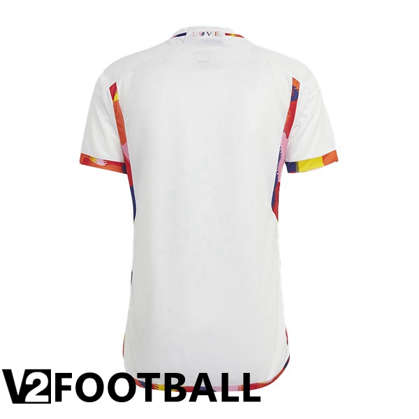 Belgium Away Shirts White World Cup 2022