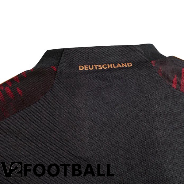 Germany Away Shirts Black World Cup 2022