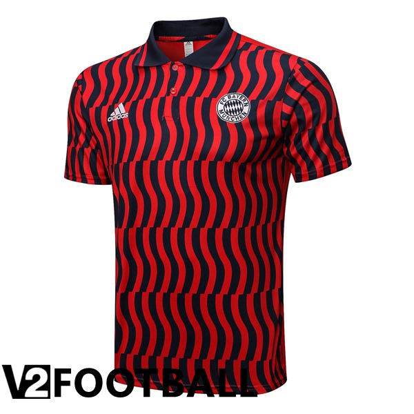 Bayern Munich Polo Shirts Red 2022/2023