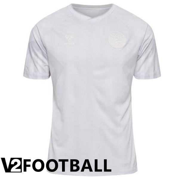 Denmark Away Shirts White 2023/2023