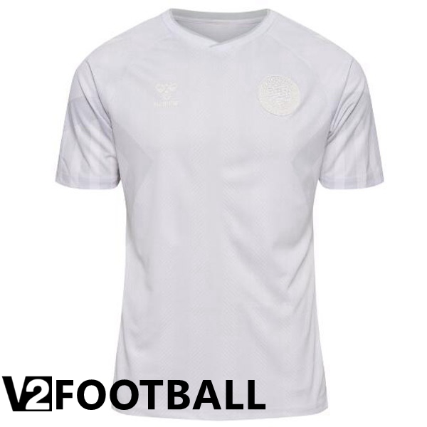 Denmark Away Shirts White World Cup 2022