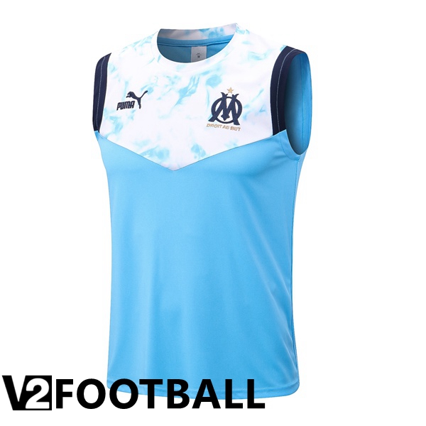 Olympique MarseilleFootball Vest Blue White 2022/2023