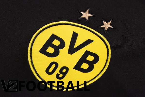 Borussia Dortmund Polo Shirts + Pants Black 2022/2023