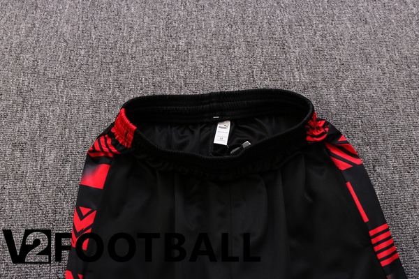 AC Milan Polo Shirts + Pants Black 2022/2023