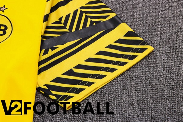 Borussia Dortmund Polo Shirts + Pants Yellow 2022/2023