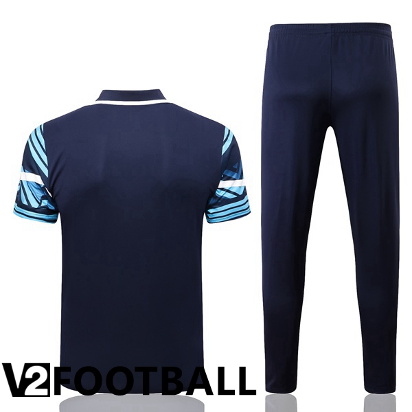 Olympique MarseillePolo Shirts + Pants Royal Blue 2022/2023