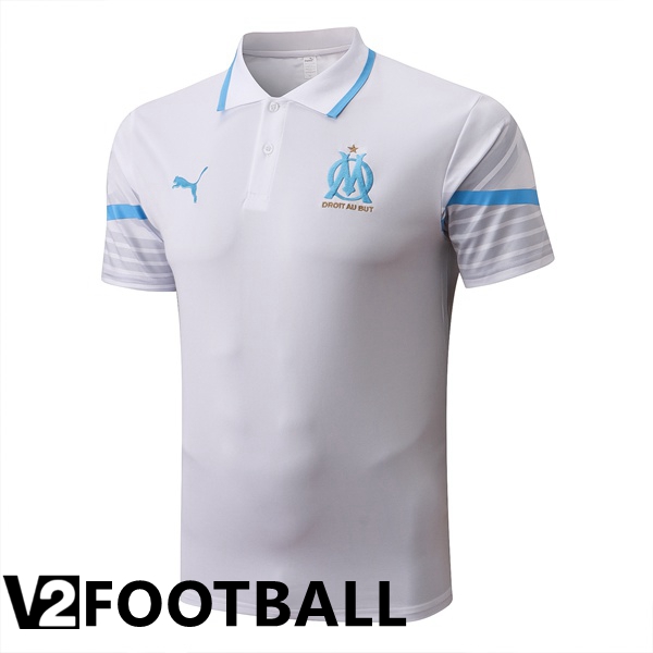 Olympique MarseillePolo Shirts White 2022/2023
