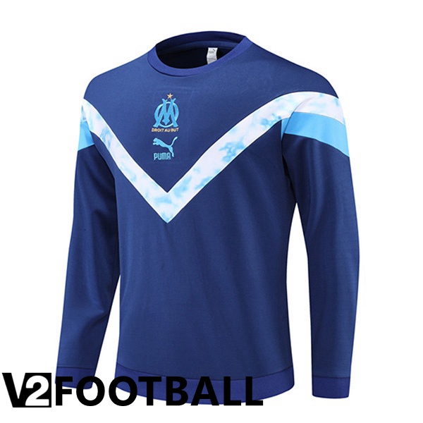 Olympique MarseilleTraining Sweatshirt Blue 2022/2023