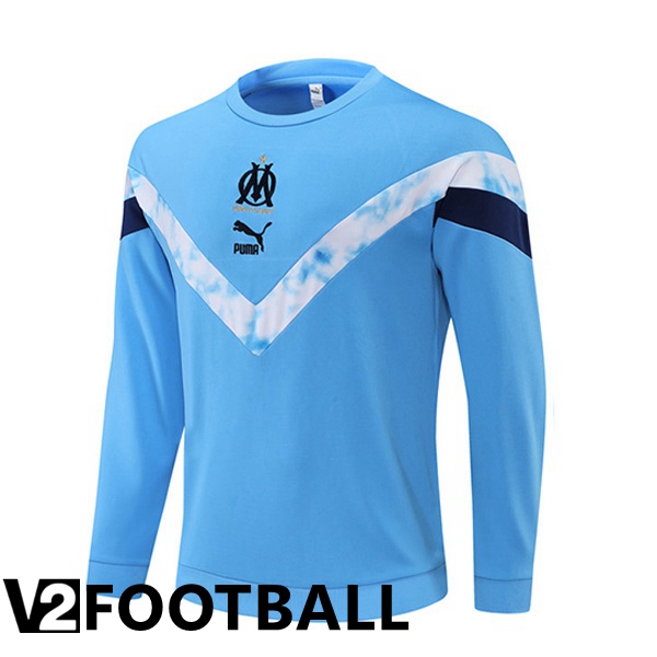Olympique MarseilleTraining Sweatshirt Blue 2022/2023