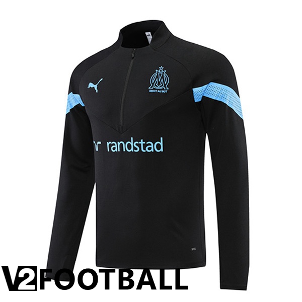 Olympique MarseilleTraining Sweatshirt Black 2022/2023