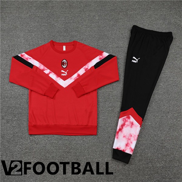 AC Milan Training Tracksuit Red 2022/2023