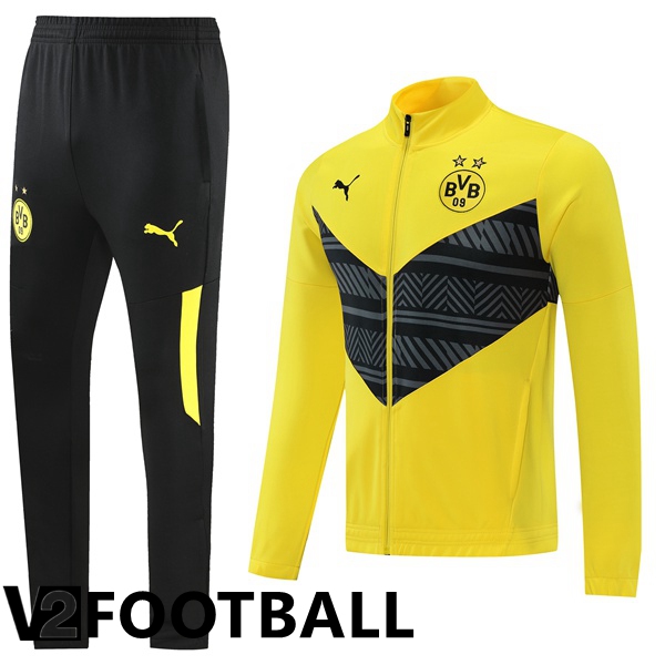 Borussia Dortmund Training Jacket Suit Yellow 2022/2023