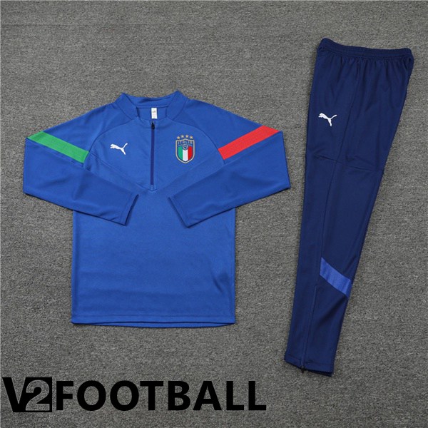 Italy Training Tracksuit Blue 2022/2023