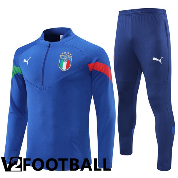 Italy Training Tracksuit Blue 2022/2023