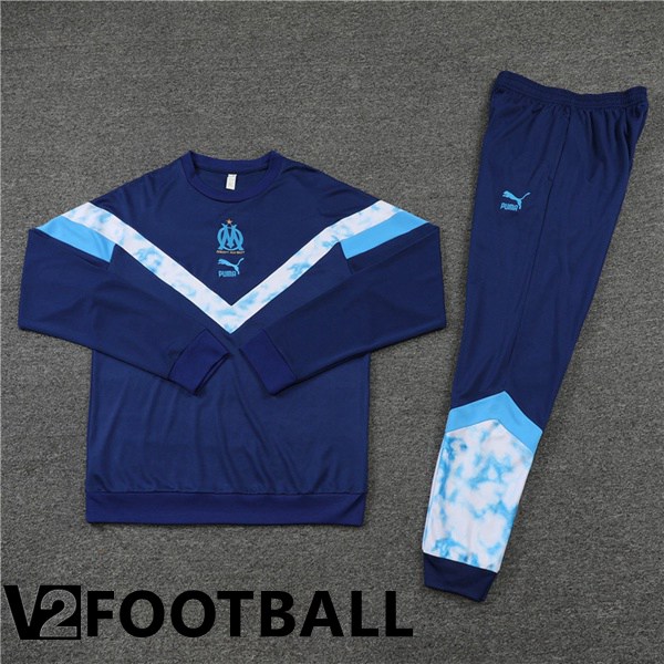 Olympique MarseilleTraining Tracksuit Blue 2022/2023