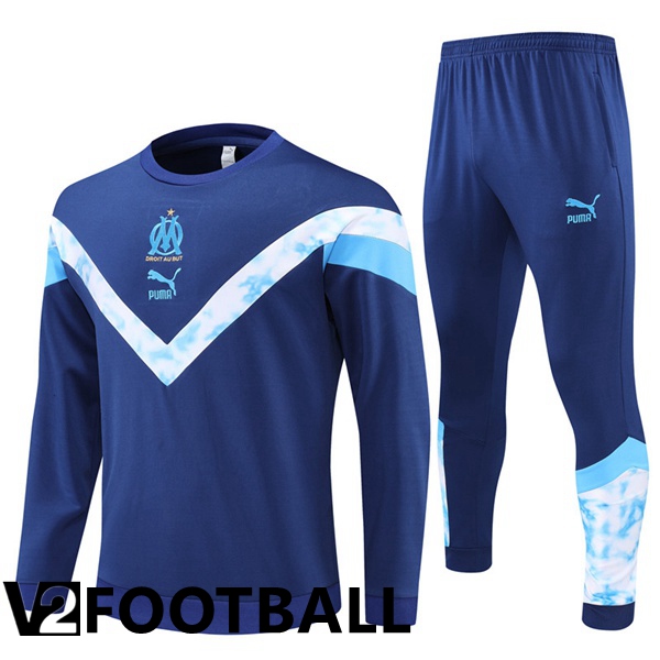 Olympique MarseilleTraining Tracksuit Blue 2022/2023