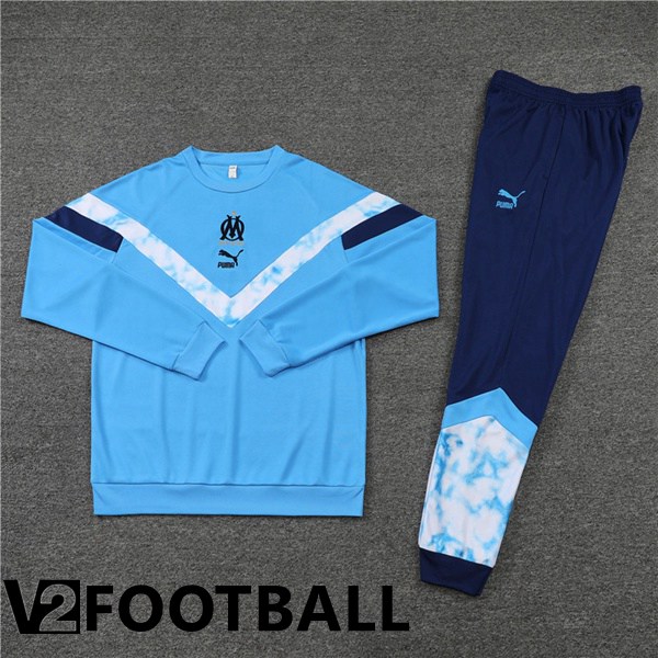 Olympique MarseilleTraining Tracksuit Blue 2022/2023