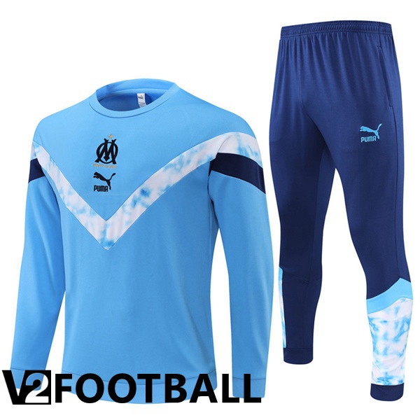 Olympique MarseilleTraining Tracksuit Blue 2022/2023