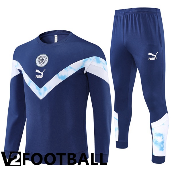 Manchester City Training Tracksuit Blue 2022/2023