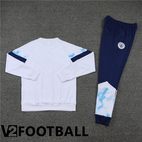 Manchester City Training Tracksuit White 2022/2023