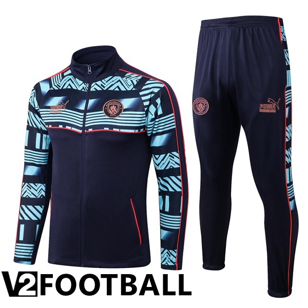 Manchester City Training Jacket Suit Royal Blue 2022/2023