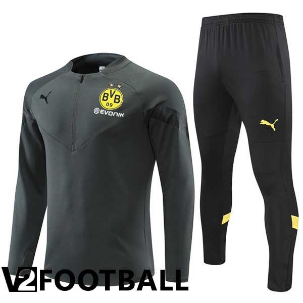 Borussia Dortmund Training Jacket Suit Grey 2022/2023