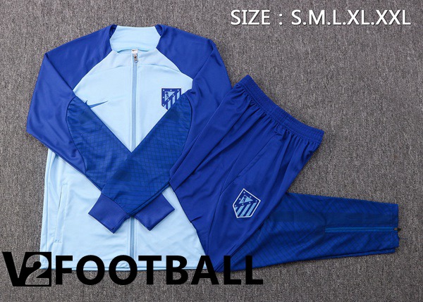 Olympique MarseilleTraining Jacket Suit Blue 2022/2023