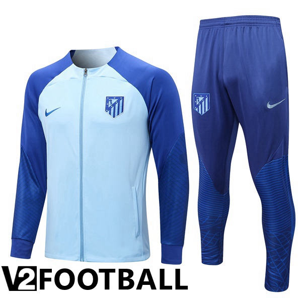 Olympique MarseilleTraining Jacket Suit Blue 2022/2023