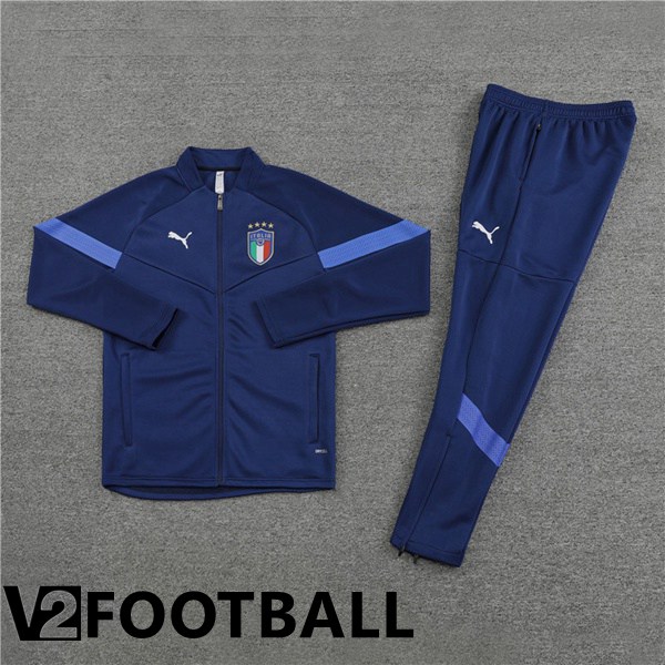 Italy Royal Training Jacket Suit Blue 2022/2023