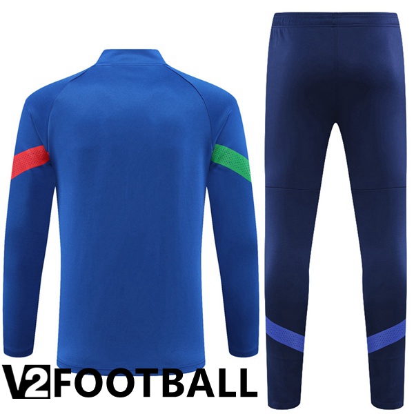 Italy Training Jacket Suit Blue 2022/2023