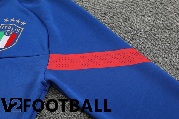 Italy Training Jacket Suit Blue 2022/2023