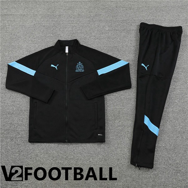 Olympique MarseilleTraining Jacket Suit Black 2022/2023