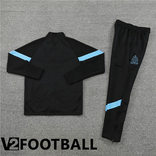 Olympique MarseilleTraining Jacket Suit Black 2022/2023