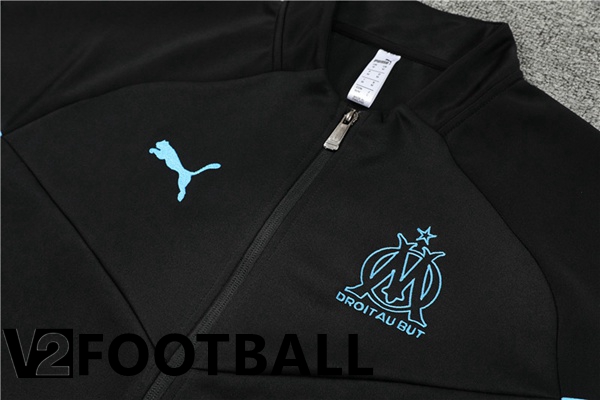 Olympique MarseilleTraining Jacket Suit Black 2022/2023