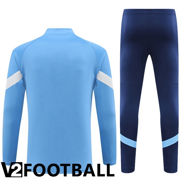 Manchester City Training Jacket Suit Blue 2022/2023