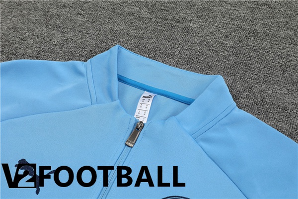 Manchester City Training Jacket Suit Blue 2022/2023