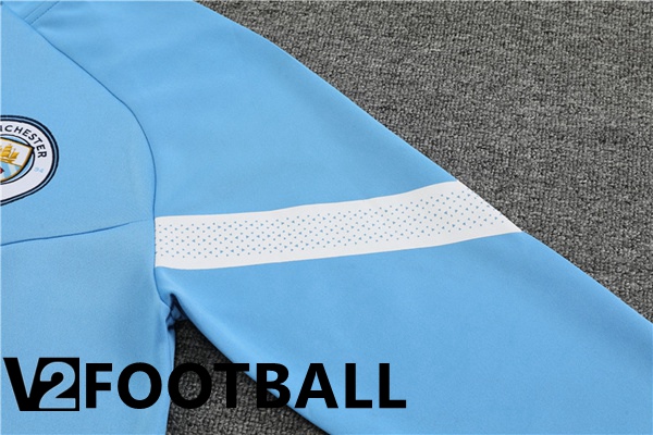 Manchester City Training Jacket Suit Blue 2022/2023