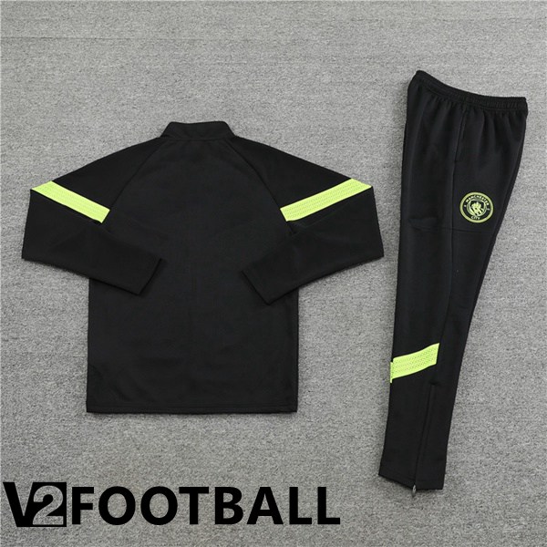 Manchester City Training Jacket Suit Black 2022/2023