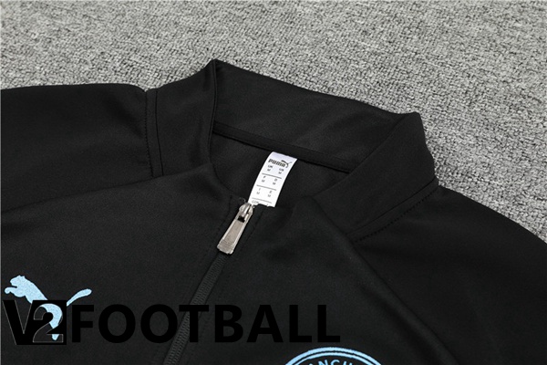 Manchester City Training Jacket Suit Black 2022/2023