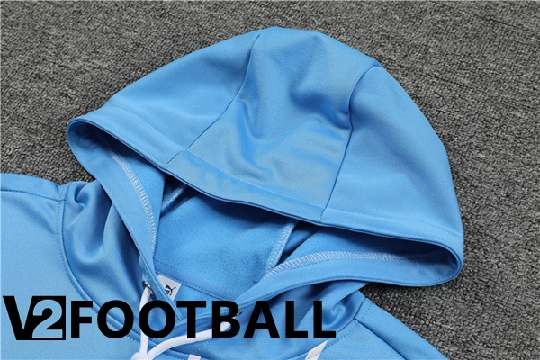 Manchester City Training Tracksuit Hoodie Blue 2022/2023